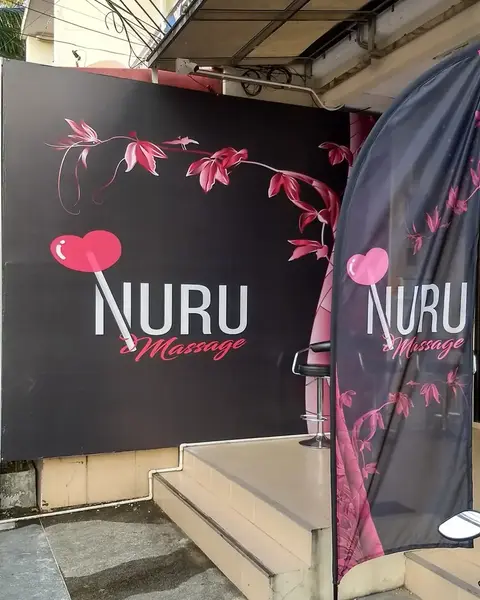 Nuru Massage: wall sign